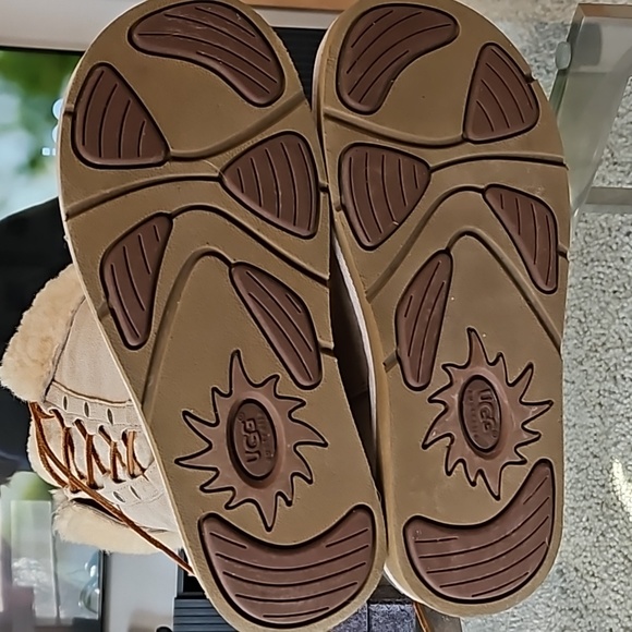 UGG Suede Boots with Shearling Lining - Picture 5 of 9